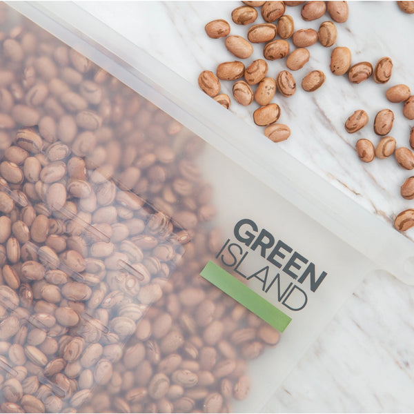 Silicone ziplock pouch 1000ml